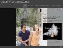 Tablet Screenshot of kevinvandoorslaer.com